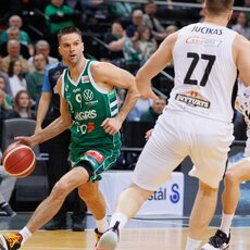 „Žalgiris“ - „Neptūnas“ rungtynių akimirka | BNS nuotr. 8