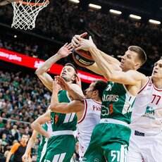 „Žalgiris“ – „AX Armani“ rungtynių akimirka | Eriko Ovčarenko / BNS foto nuotr. 25