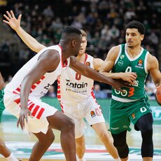 „Žalgiris“ – „Olympiacos“ rungtynių akimirka | Eriko Ovčarenko / BNS foto nuotr. 12