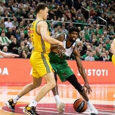 „Žalgiris“ – ALBA rungtynių akimirka | Teodoro Biliūno / BNS foto nuotr. 47