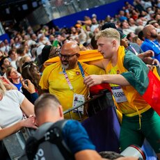 Olimpinis vyrų disko metimo finalas | Kipro Štreimikio/LTOK nuotr. 175