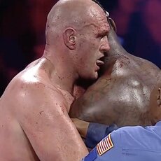 Tysonas Fury ir Deontay Wilderis | „Stop“ kadras 5
