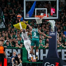 „Žalgiris“ – „Paris“ rungtynių akimirka | Eriko Ovčarenko / BNS foto nuotr. 15
