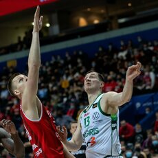 „Rytas“ – „Žalgiris“ rungtynių akimirka | Pauliaus Peleckio / BNS foto nuotr. 58