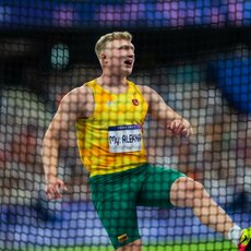 Olimpinis vyrų disko metimo finalas | Kipro Štreimikio/LTOK nuotr. 148