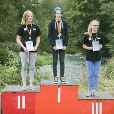 C1M pakyla - II Ingvilė Middtun, I Marta Zandere, III - Bartė Žiliukaitė | Organizatorių nuotr. 3