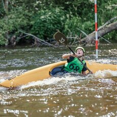 Lietuvos jaunių baidarių ir kanojų slalomo čempionatas | Domanto Grigūno nuotr. 15