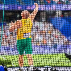 Olimpinis vyrų disko metimo finalas | Kipro Štreimikio/LTOK nuotr. 8