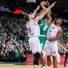 „Žalgiris“ – „AX Armani“ rungtynių akimirka | Eriko Ovčarenko / BNS foto nuotr. 13
