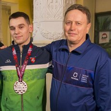 Kristupas Šleiva grįžo su Europos imtynių čempionato medaliu | Roko Lukoševičiaus/BNS Foto nuotr. 6