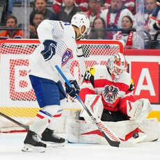 Austrija – Prancūzija rungtynių akimirka | IIHF nuotr. 36