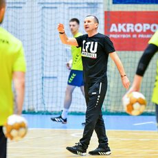 Lietuvos rankinio rinktinės treniruotė | rankinis.lt nuotr. 1