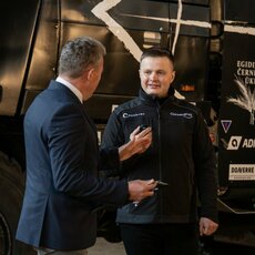 Dakaro lenktynėse – pirmasis lietuviškas ekipažas sunkvežimių įskaitoje | Organizatorių nuotr. 8