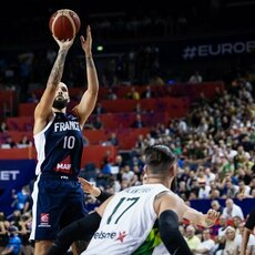 Lietuva – Prancūzija rungtynių akimirka | FIBA nuotr. 6