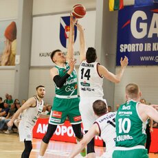 „Žalgiris“ – „7bet-Lietkabelis“ rungtynių akimirka | Eriko Ovčarenko / BNS foto nuotr. 17