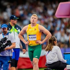 Olimpinis vyrų disko metimo finalas | Kipro Štreimikio/LTOK nuotr. 138