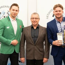 Geriausiu Lietuvos baidarių ir kanojų irkluotoju išrinktas pasaulio vicečempionas M.Maldonis | Sauliaus Čirbos nuotr. 5