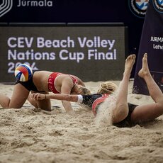 CEV „Tautų taurės“ paplūdimio tinklinio turnyro finalinis etapas | CEV nuotr. 15