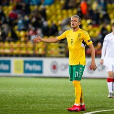 Lietuvos ir Baltarusijos rinktinių rungtynės | Žygimanto Gedvilos / BNS foto nuotr. 19