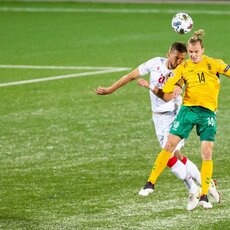 Lietuvos ir Baltarusijos rinktinių rungtynės | Žygimanto Gedvilos / BNS foto nuotr. 32