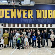 Kolorado lietuvių šeimos lankėsi Denverio „Nuggets“ krepšinio komandos užkulisiuose | Organizatorių nuotr. 3