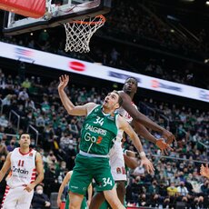 „Žalgiris“ – „Olympiacos“ rungtynių akimirka | Eriko Ovčarenko / BNS foto nuotr. 24
