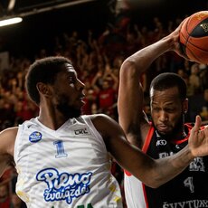 „Rytas“ – „Pieno žvaigždės“ rungtynių akimirka | BNS nuotr. 24