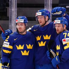 Švedijos – Didžiosios Britanijos rungtynių akimirka | IIHF nuotr. 11