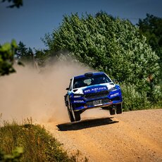 V.Žala į Mažeikius atsiveža Lietuvoje dar nematytą naująjį „Škoda“ ralio automobilį | Vytauto Dranginio nuotr. 3