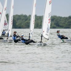 Viktorija Andrulytė pasaulio buriavimo taurės etape | Aistės Ridikaitės nuotr. 1