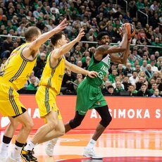 „Žalgiris“ – ALBA rungtynių akimirka | Teodoro Biliūno / BNS foto nuotr. 46