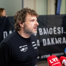 Benediktas Vanagas sugrįžo į Lietuvą | Pauliaus Peleckio / BNS foto nuotr. 15
