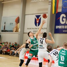„Žalgiris“ – „7bet-Lietkabelis“ rungtynių akimirka | Eriko Ovčarenko / BNS foto nuotr. 16