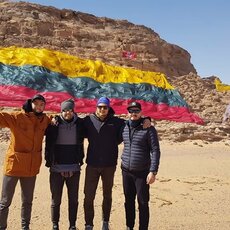 Lietuvos vėliava Dakaro ralyje | „Facebook“ nuotr. 3