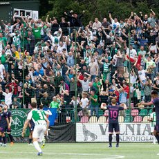 „Žalgiris“ – „Malmo“ rungtynių akimirka | Luko Balandžio / BNS foto nuotr. 31