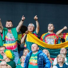 Lietuvos rinktinės sirgaliai | Eriko Ovčarenko / BNS foto nuotr. 7