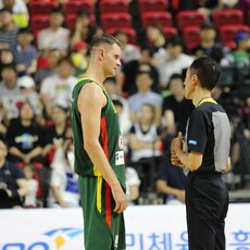 Lietuva – Pietų Korėja rungtynių akimirka | krepsinionamai.lt nuotr. 10