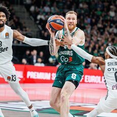 „Žalgiris“ – „Paris“ rungtynių akimirka | Eriko Ovčarenko / BNS foto nuotr. 48