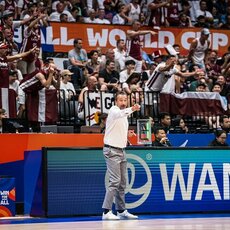 Prancūzija - Latvija rungtynių akimirka | FIBA nuotr. 13