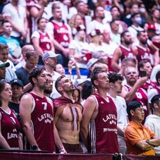 Prancūzija - Latvija rungtynių akimirka | FIBA nuotr. 36