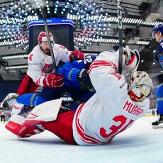 Kazachstanas – Lenkija rungtynių akimirka | IIHF nuotr. 20