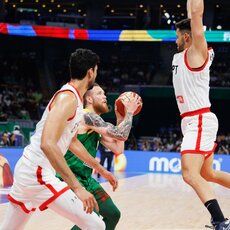 Lietuva - Egiptas rungtynių akimirka | BNS nuotr. 28