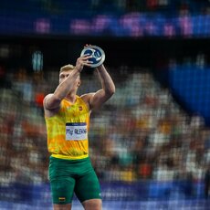 Olimpinis vyrų disko metimo finalas | Kipro Štreimikio/LTOK nuotr. 170