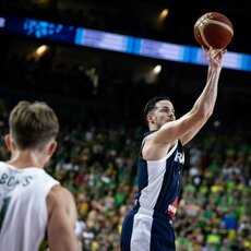 Lietuva – Prancūzija rungtynių akimirka | FIBA nuotr. 5