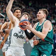„Žalgiris“ – „Paris“ rungtynių akimirka | Eriko Ovčarenko / BNS foto nuotr. 8