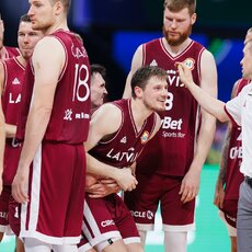 Latvijos rinktinė | BNS nuotr. 32
