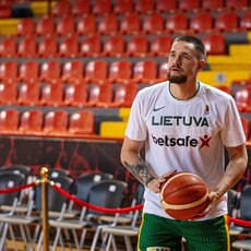 Šiaurės Makedonija – Lietuva rungtynių akimirka | LKF nuotr. 2