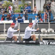 Henrikas Žustautas ir Vadimas Korobovas (canoe.lt nuotr.) | Organizatorių nuotr. 6