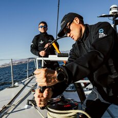 „Ambersail 2“ startavo „The Ocean Race“ | Domo Rimeikos nuotr. 23