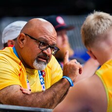 Olimpinis vyrų disko metimo finalas | Kipro Štreimikio/LTOK nuotr. 12